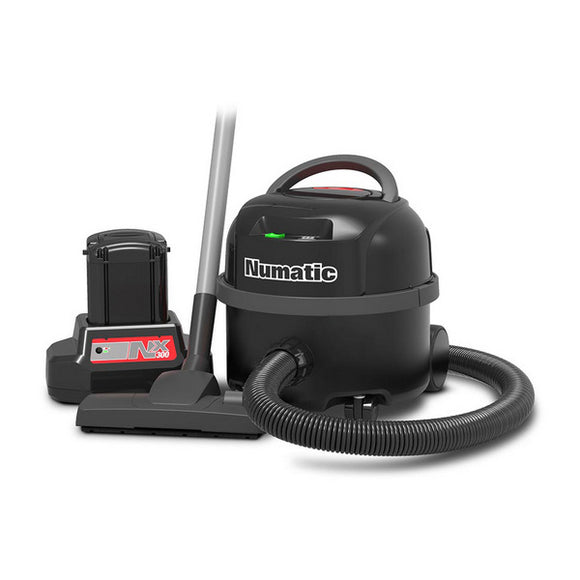 Batterijstofzuiger NBV190-NX ReFlo zwart met kit AS56 + 1 accu + oplader