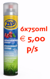 Zep Powerspray Luchtverfrisser Cranberry 750ml 6 stuks
