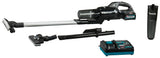 Makita XGT 40 V Max Steelstofzuiger zwart Zwarte uitvoering, 2,5 Ah accu (1 st), snellader