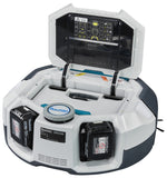 Makita LXT 18 V RoboCleaner 6,0 Ah accu (2 st), duo snellader