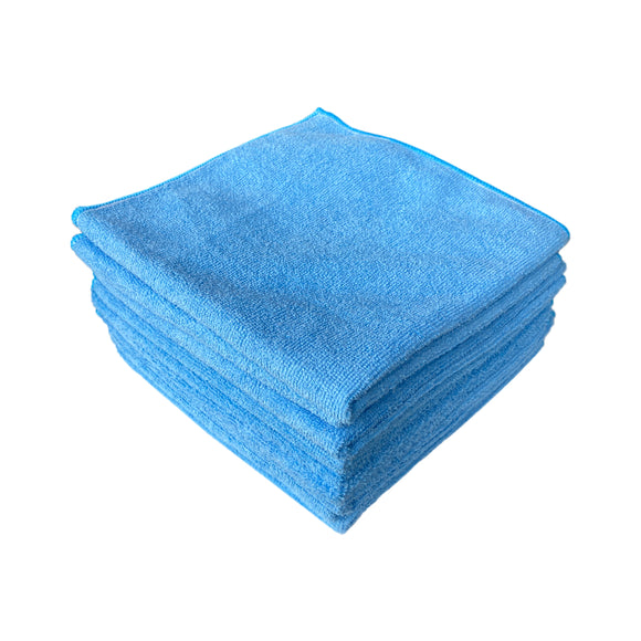 ACTIE! Pro Microvezeldoek Blauw 40x40cm 350gr 10stk