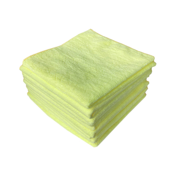 ACTIE! Pro Microvezeldoek Geel 40x40cm 350gr 10stk
