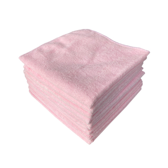 ACTIE! Pro Microvezeldoek Roze 40x40cm 350gr 10stk
