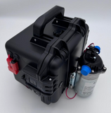 NIEUW! 12V60Ah Jarocells Pelican 2075 portable lithium koffer  + Shurflo pomp 100psi PLUG & PLAY