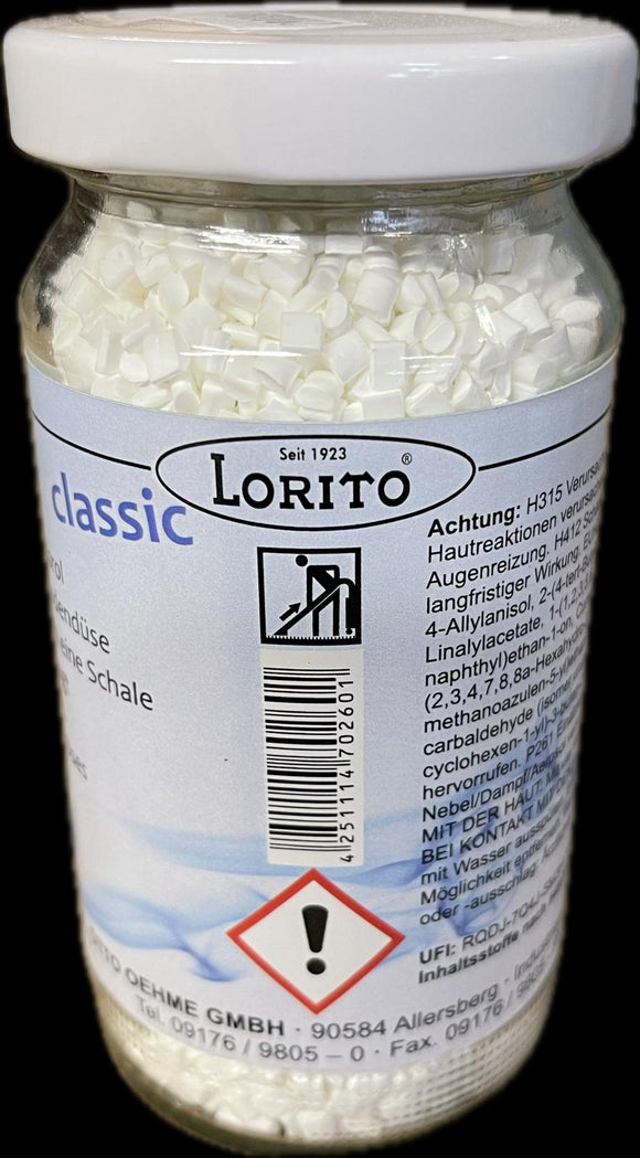 Lorito Lorol geurkorrels (pot 52 gram) CLASSIC