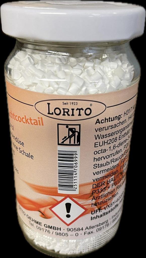 Lorito Lorol geurkorrels (pot 52 gram) FRUIT COCKTAIL