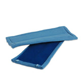 Velcro Glasmop 25cm blauw