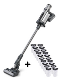 Numatic Quick Steelstofzuiger met Lader, 2 Accu's en 20 PODS!