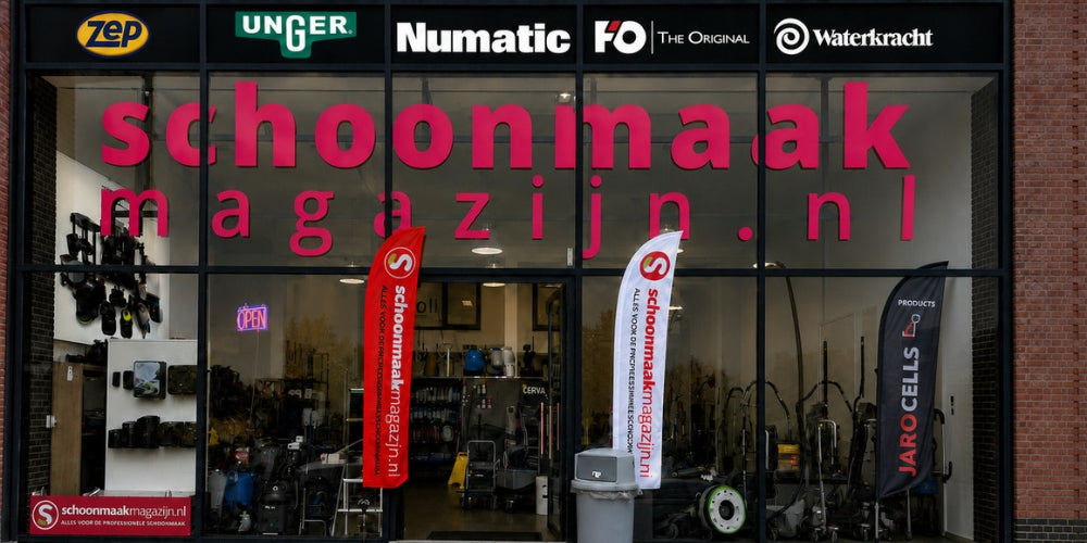 Schoonmaakmagazijn schoonmaakmaterialen