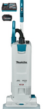 Makita XGT 40 V Max Borstelstofzuiger 2L + 5,0 Ah accu (1 st), snellader