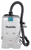 Makita XGT 40 V Max Rugstofzuiger + 8,0 Ah accu (2 st), snellader