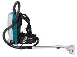 Makita XGT 40 V Max Rugstofzuiger + 4,0 Ah accu (2 st), snellader