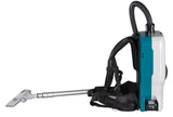 Makita XGT 40 V Max Rugstofzuiger + 8,0 Ah accu (2 st), snellader