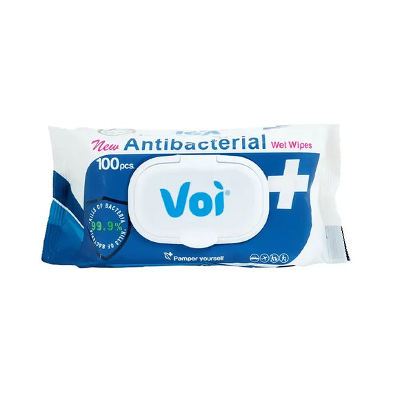 Voi Cleaning SMALL Wipes 100pcs per pak (afmeting 15X20cm)