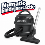 Batterijstofzuiger NBV240-NX zwart met kit AS56 + 1 accu + oplader