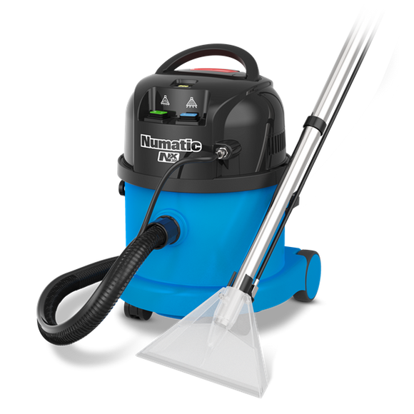 Batterij sproei-extractiemachine CTB370NX blauw met kit A40A + accu + oplader