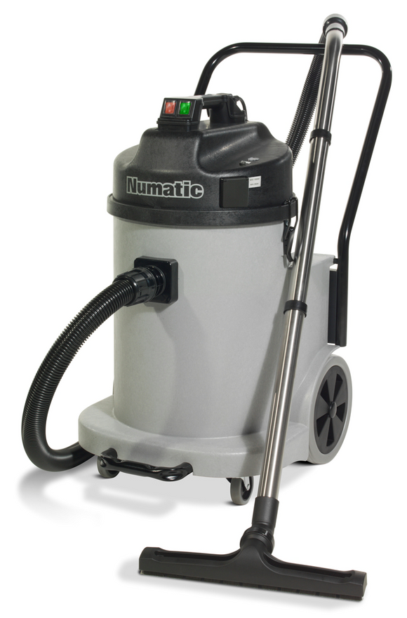 Numatic Fijnstof Stofzuiger NED900A grijs met kit BB5 (dubbele motor)
