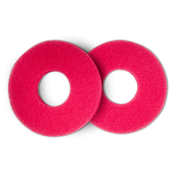 NuPad rood, per 10 stuks, 9 inch / 225 mm t.b.v. 244NX