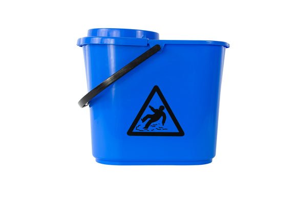 Spaanse Mop Emmer Blauw 12 liter