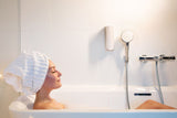 Quartz hair & body shower dispenser 350 ml - White