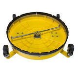 Waterkracht, Vloerrein. Whirl-away 20" geel