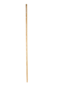 Houten steel voor straatbezem 28mm 140cm