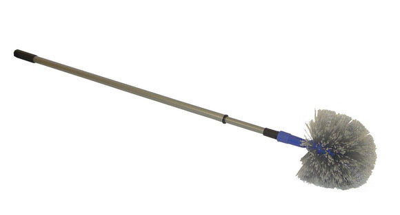 Raagbol Rond Kunstvezel met Telescoopsteel 85 - 150cm