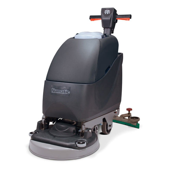Numatic TGB4055 Schrob-zuigmachine Batterij Graphite + Padloc Houder