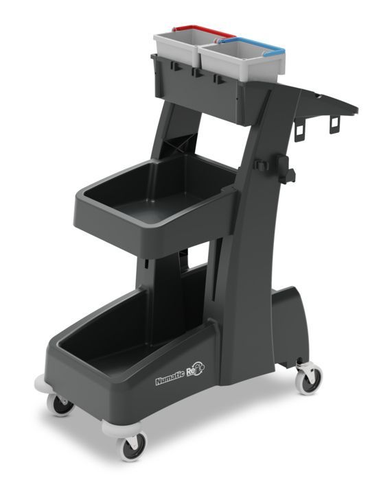 Compacte ReFlo MULTI-Matic werkwagen MM5 + 2 x 5L Emmers