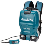 Makita Rugstofzuiger 2.0 + 2 Accu's + Duo Lader