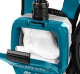 Makita Rugstofzuiger 2.0 + 2 Accu's + Duo Lader