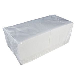 Servetten Wit Cellulose 32x32CM 2LGS 2000STK (158020)