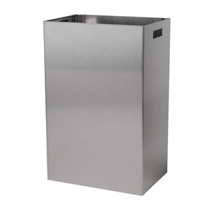 Sanfer Afvalbak 50 liter RVS (S3400225) zonder dekselrand