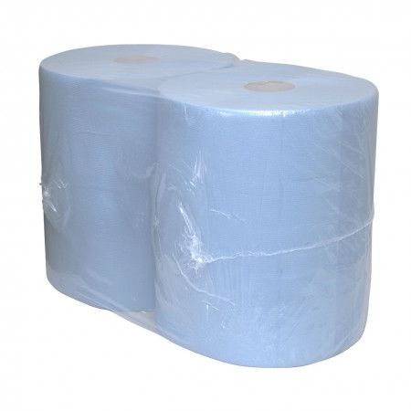 Industrierollen Blauw 2LGS 37CM 380M 2ROLLEN (SM0024)